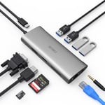 WiWU Alpha A11 11-in-1 Type-C Hub Adapter - Image 2