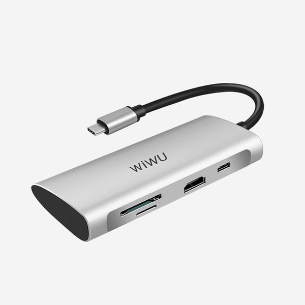 WiWU Alpha 7 in 1 USB -C Hub A731HP