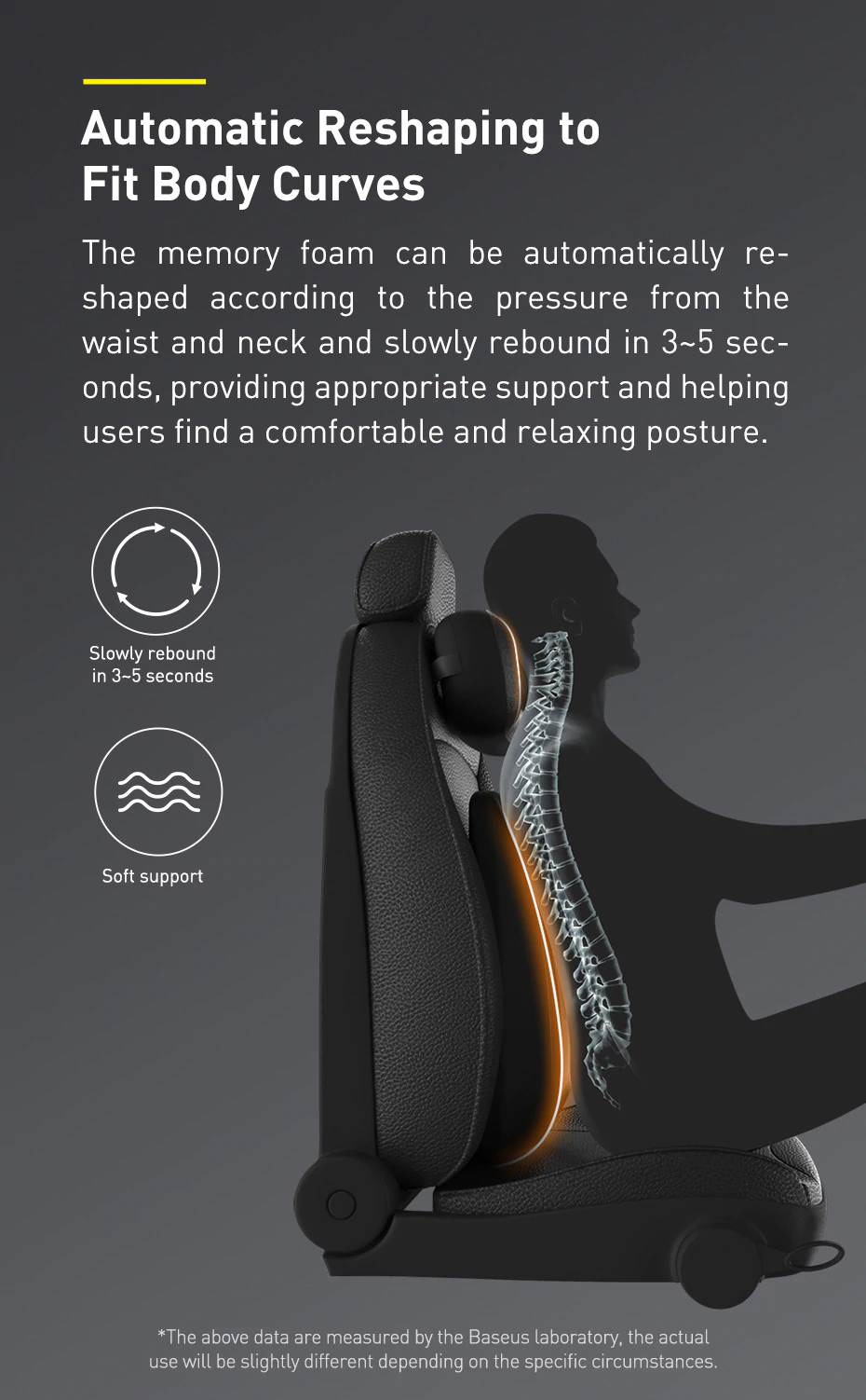 Baseus Floating Car Waist Pillow b5
