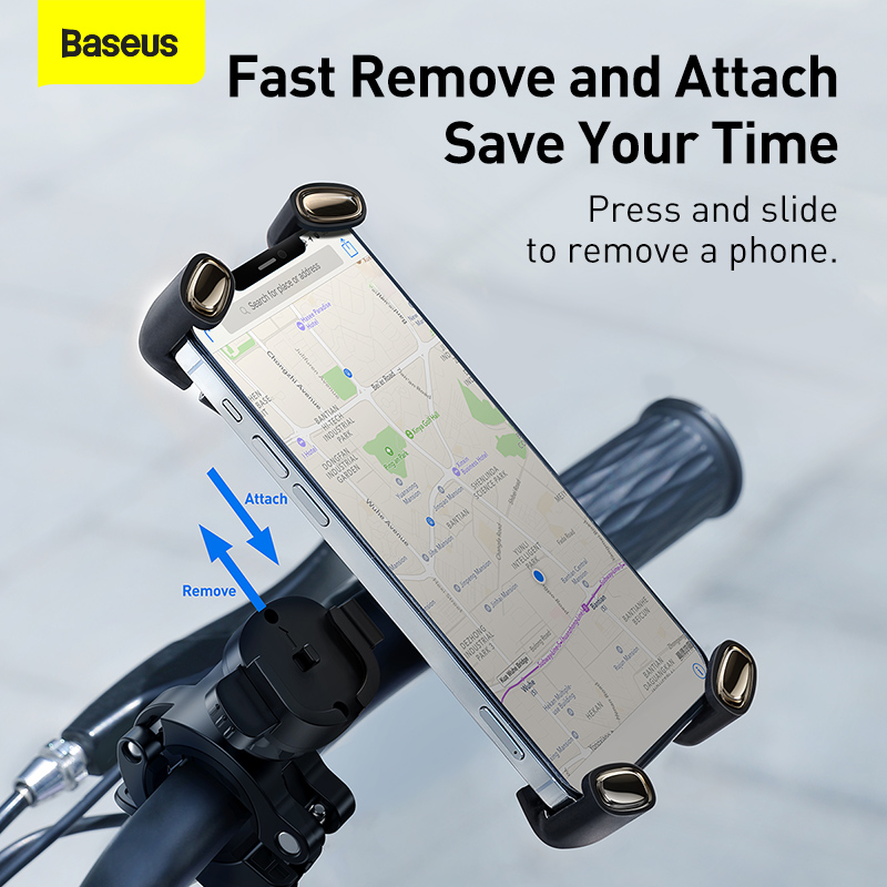 baseus quick to take cycling holder applicable for bicycle and motorcycle e31e1886046f4e61aaefa43b3883fc3d
