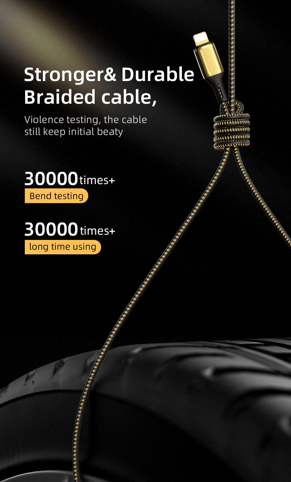 WiWU Golden 3.0m Data Cable 001 1