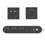 LDNIO SC3301/ 3 Power Socket With 3 USB Extension cord - Image 2