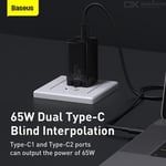 Baseus 2C+U 65W GaN3 Pro Gallium Nitride Fast Charger - Image 3