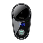 Baseus Locomotive Bluetooth FM Transmitter MP3 Car Charger 2x USB 3.4A black - Image 3
