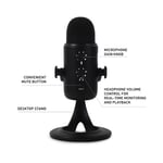 JBL Commercial CSUM10 Compact USB Microphone for Recording, Streaming and Online Calls, Black, Medium - Image 4