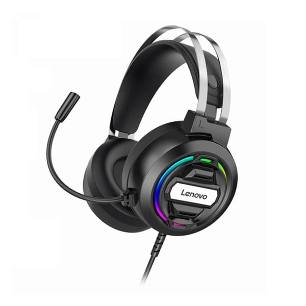 Lenovo H401 Gaming Headset Over-ear 3.5mm USB 7.1 Surround Sound Deep Bass Stereo Game Headphones with Mic for PC Laptop Gamer