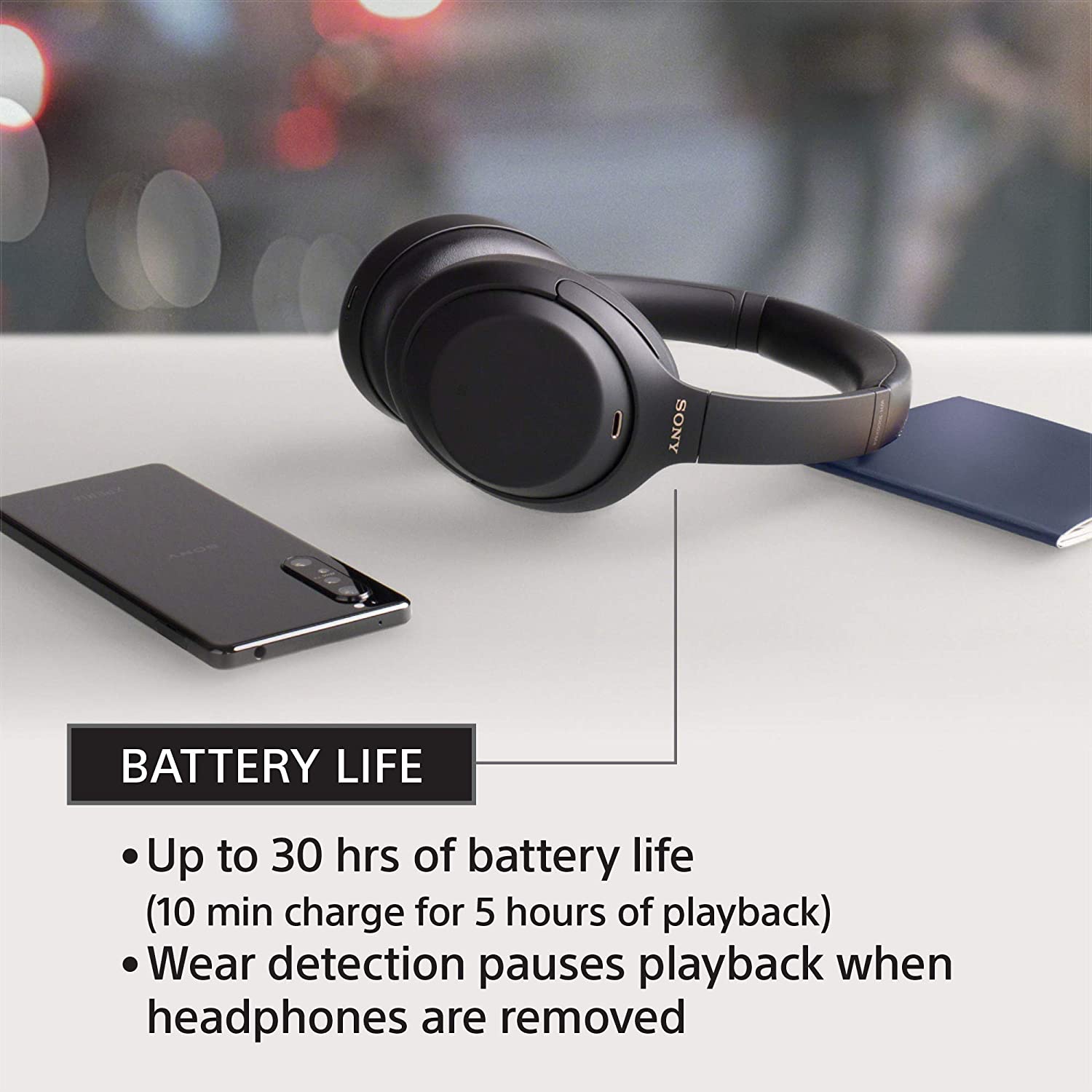SONY WH-1000XM4 Wireless Over-ear Industry Leading Noise Canceling Headphones with Microphone 7163hY2VDTL. AC SL1500