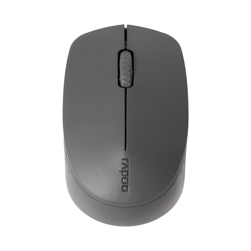 RAPOO M100 Multi-Mode Wireless Silent Optical Mouse - Dark Grey, Compact (3) RAPOO M100 Multi-Mode Wireless Silent Optical Mouse - Dark Grey, Compact - Image 1