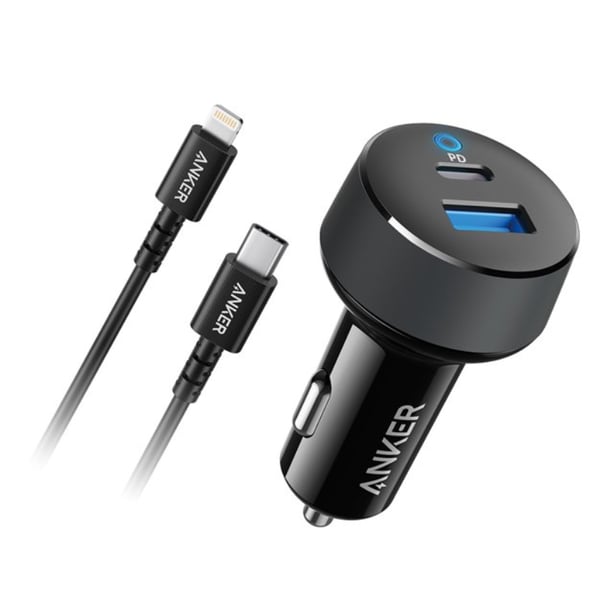 Anker PowerDrive Classic PD 2 with Charging Cable