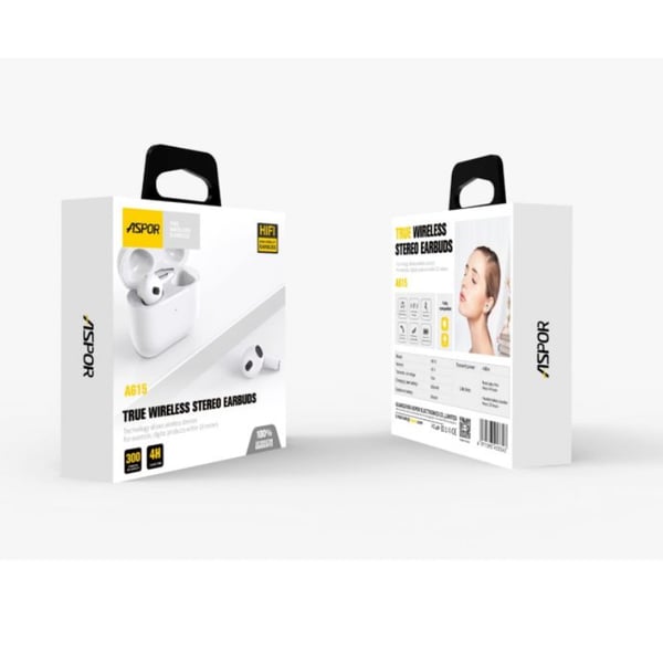 Aspor A615 True Wireless Earbuds
