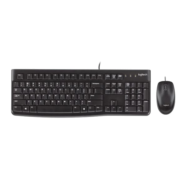 Logitech MK120 Wired Keyboard and Mouse Combo