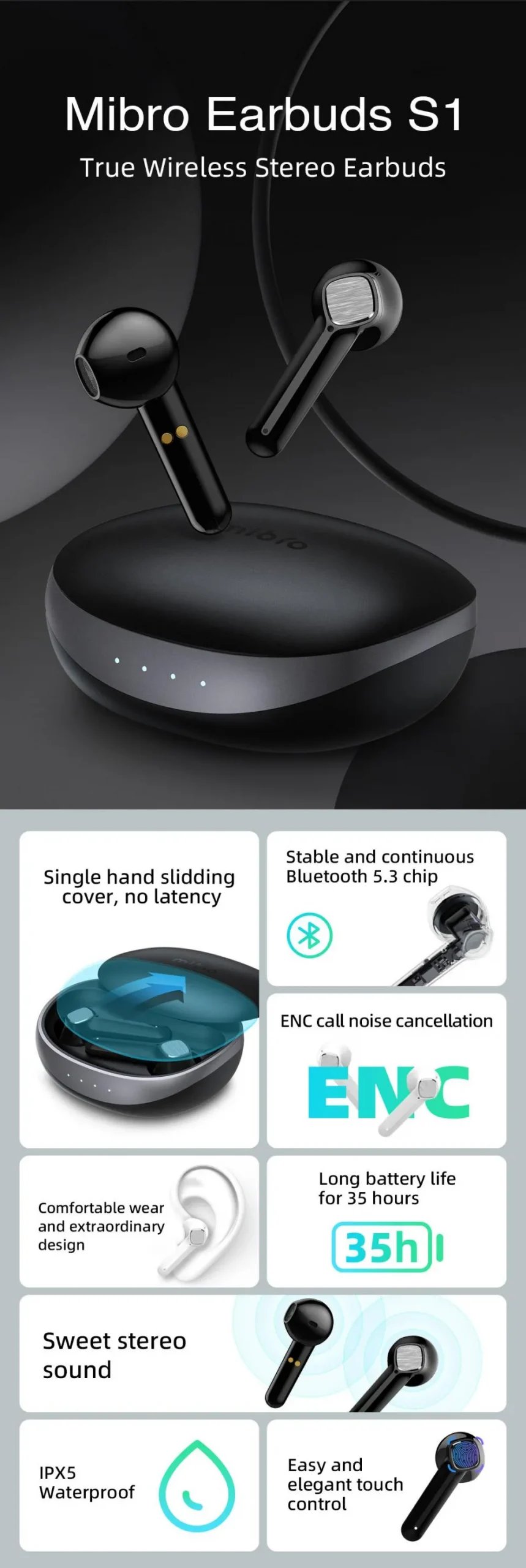 Mibro S1 Earbuds