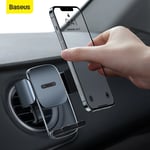 Baseus Easy Control Clamp Car Mount Holder (Applicable to Round Air Outlet) - Image 2