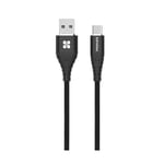 Promate Fabric Braided USB-C Data Sync & Charge Cable