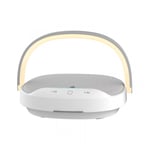 WiWU Portable 3 in 1 Wireless Charging Desk Lamp Speaker 15W Fast Wireless Charging - Image 2