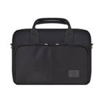 Green Lion Riven Laptop Handbag - Black