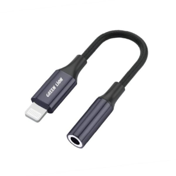 Green Lion Earphone Adapter Lightning to 3.5mm Audio Cable (12cm)