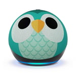 Amazon - Echo Dot Kids (5th Gen) with Alexa - Owl