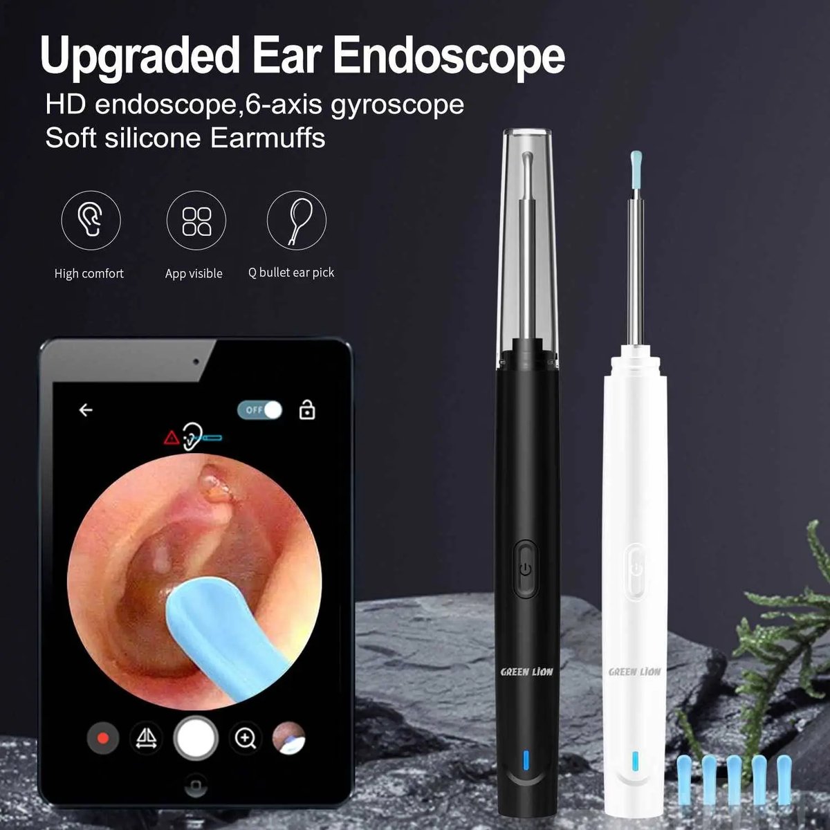 Green Lion Visual Earwax Removal Tool - Image 4