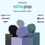 Amazon Echo Pop Full sound compact smart speaker with Alexa - Image 2