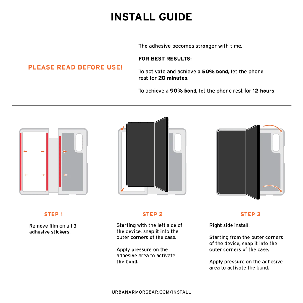 072723 SAMSUNG ZFLIP5 ZFOLD INSTALL GUIDES FOX CIVILIAN
