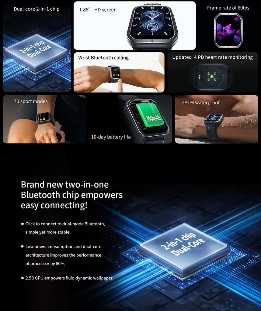 Mibro Watch C3 56h 6h 6 h 2