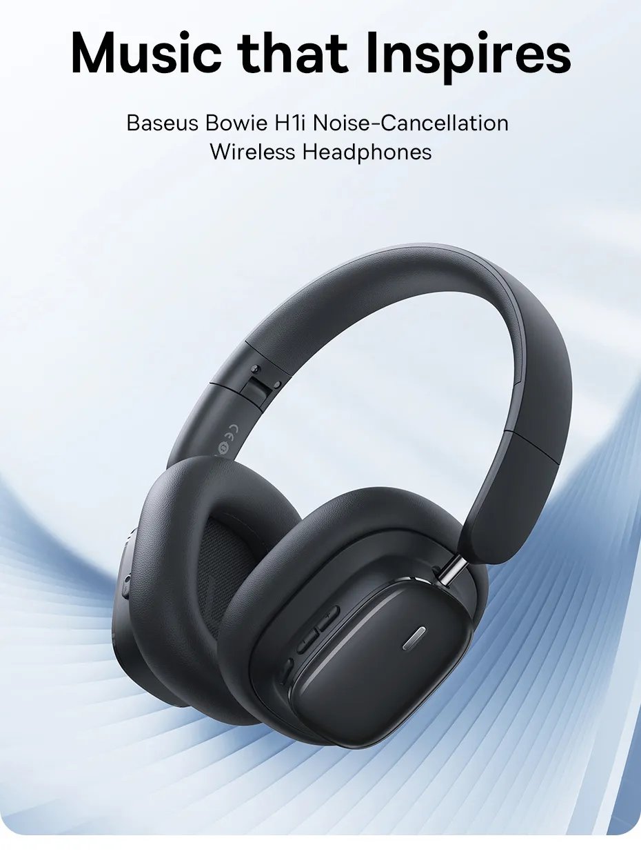 Baseus Bowie H1i Bluetooth Headphone Baseus Bowie H1i Bluetooth Headphone