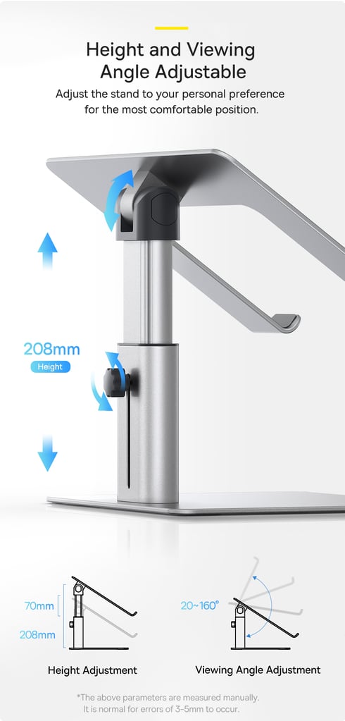 Baseus Metal Adjustable Laptop Stand 
