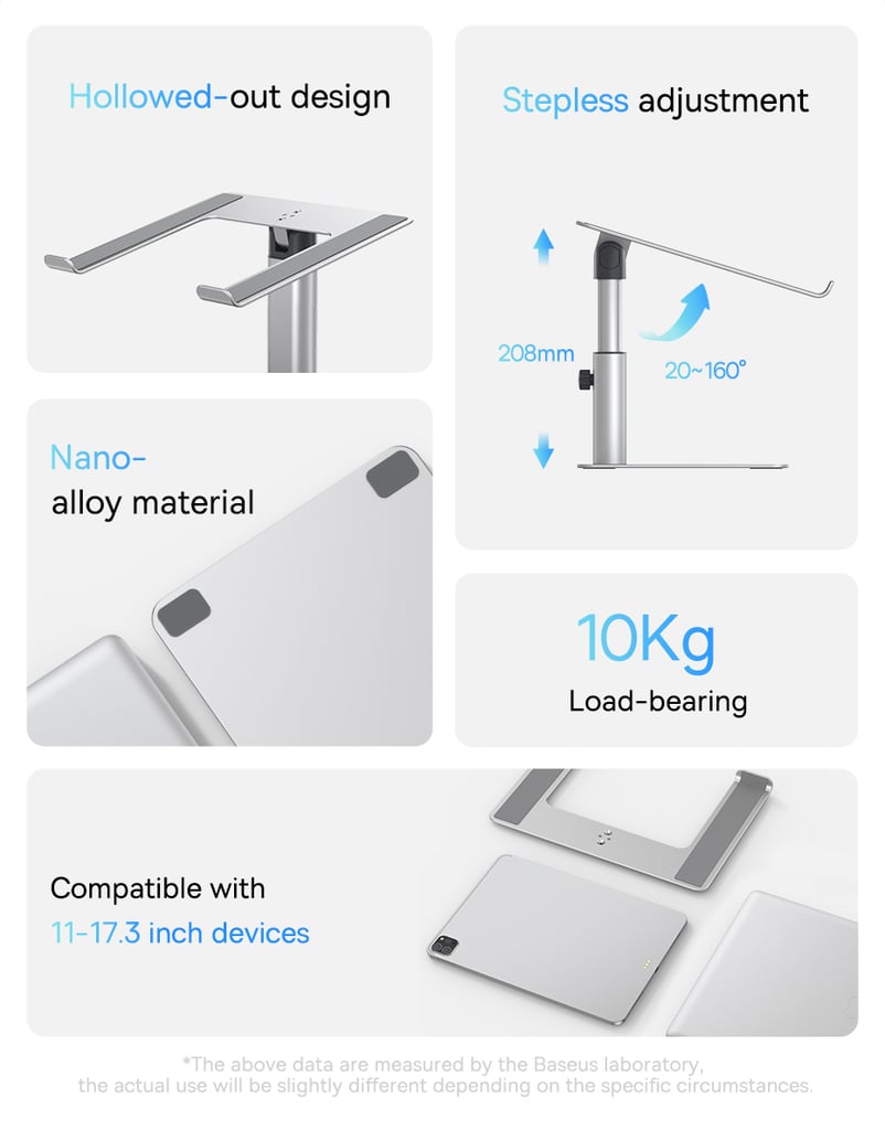 Baseus Metal Adjustable Laptop Stand 