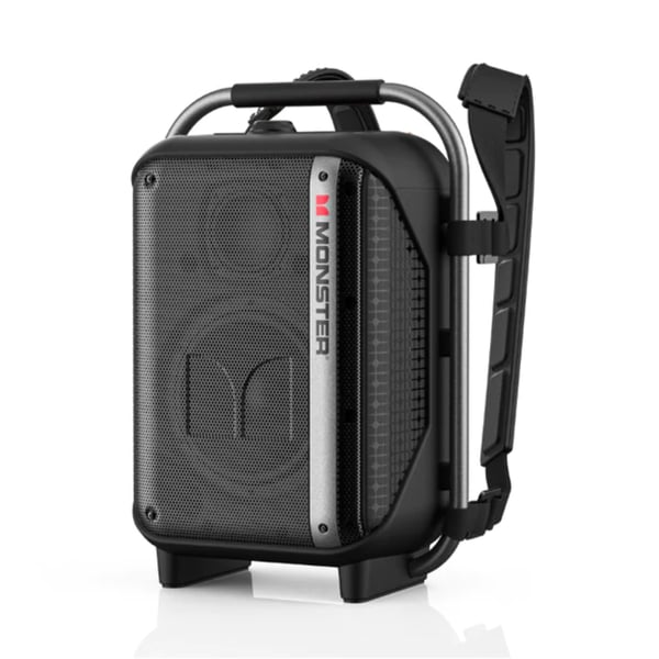 Monster Traveler High Power Backpack Speaker with 2 microphones