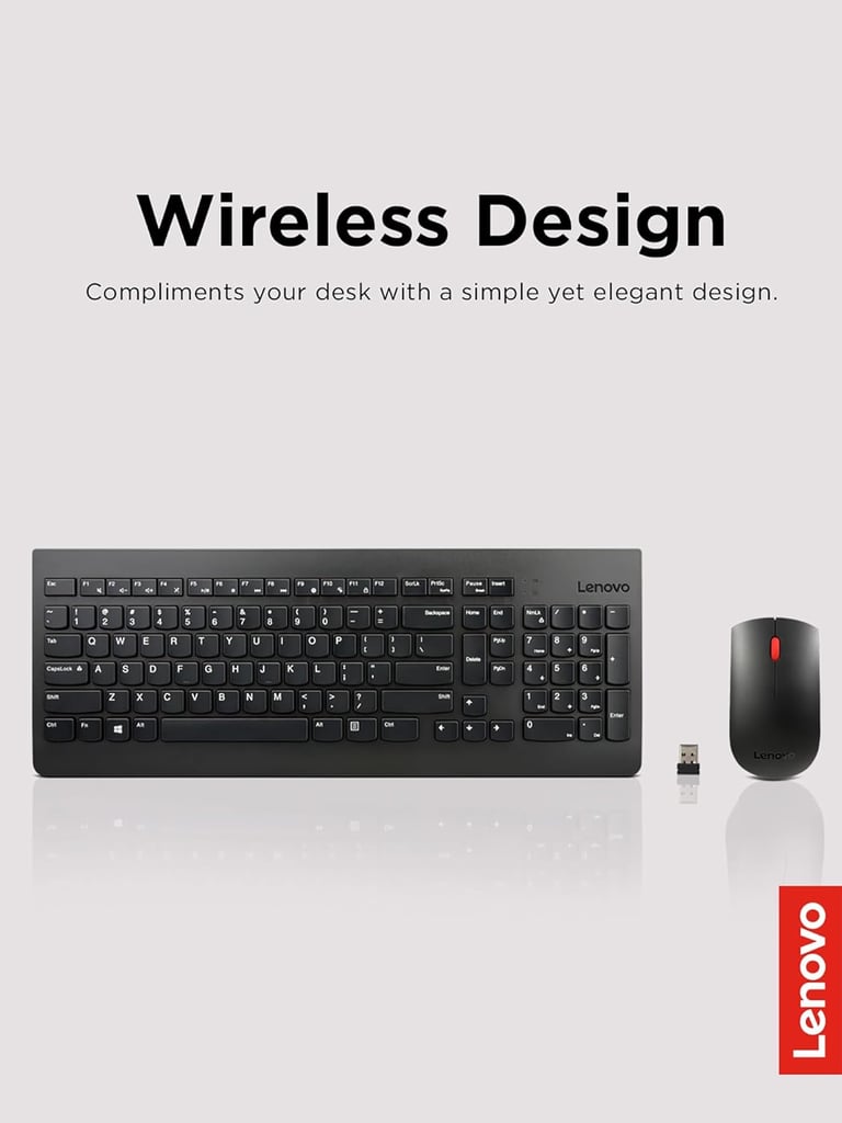 Lenovo 510 Wireless Keyboard & Mouse Combo Lenovo 510 Wireless Keyboard Mouse Combo 2