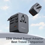 Mcdodo 33w PD Fast Charging Universal Travel Adapter - Image 5