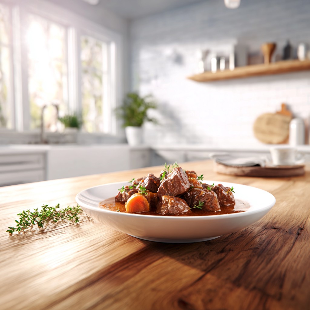 Recipe image: Boeuf Bourguignon