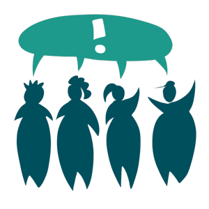 team working: un gruppo di persone che pensa insieme