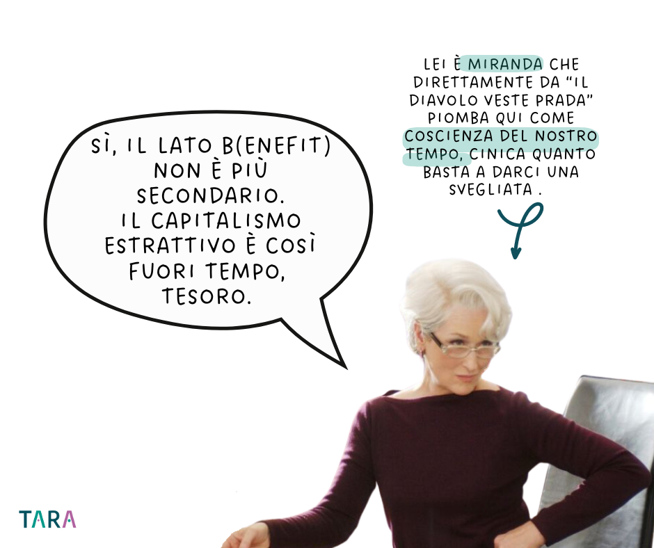 benefit – capitalismo estrattivo cosa significa impatto