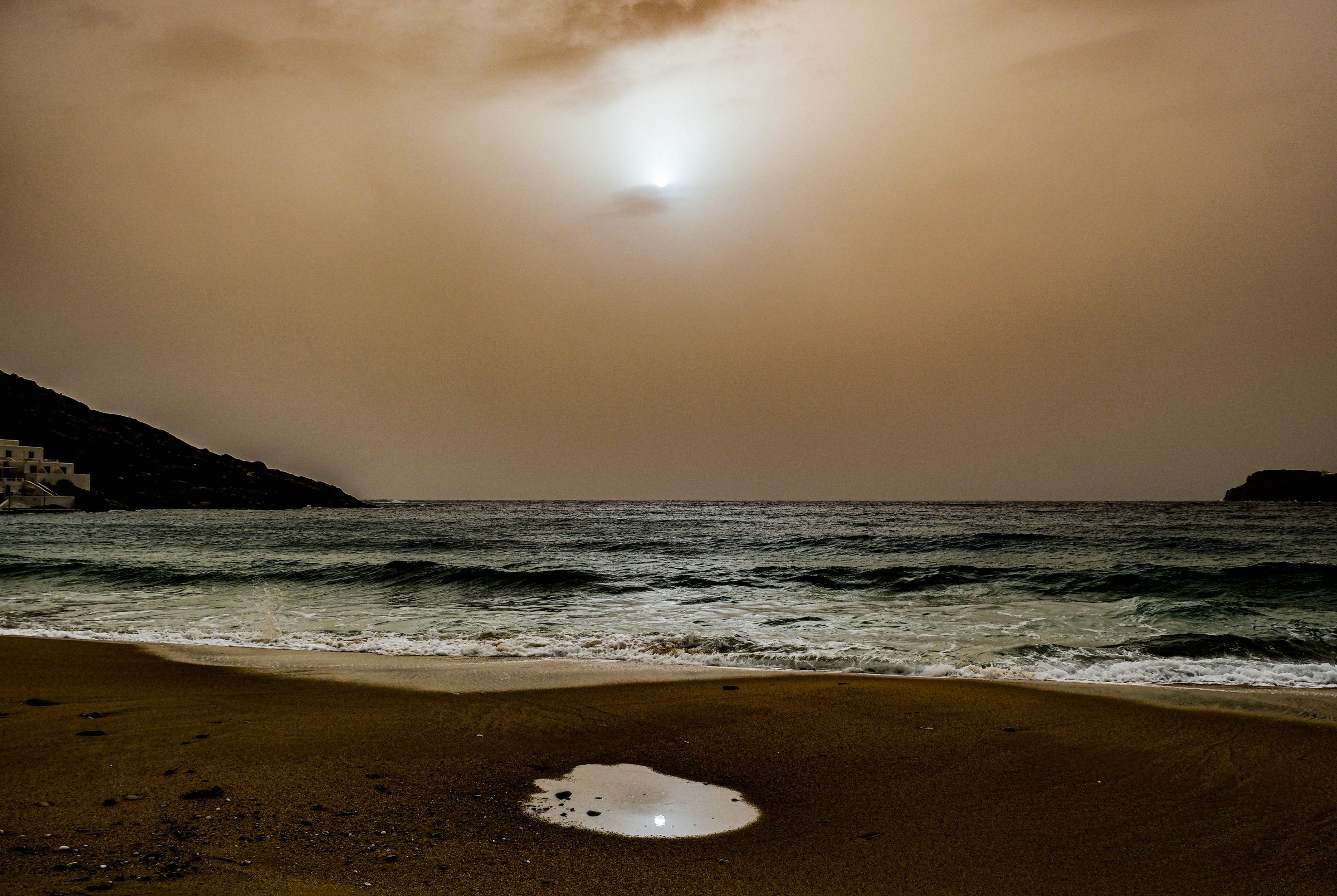 Reflection of the Sun