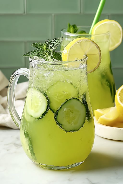 Cucumber Lemonade Recipe – Cool and Refreshing