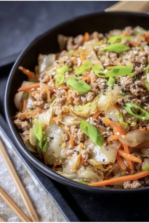 Egg Roll in a Bowl Recipe – Quick Weeknight Dinner