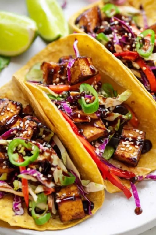 Asian Tofu Tacos – A Protein-Packed Twist on Taco Night
