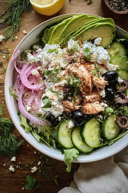 Chicken Gyro Bowls – A Cozy 30-Minute Dinner Recipe Everyone Will Love