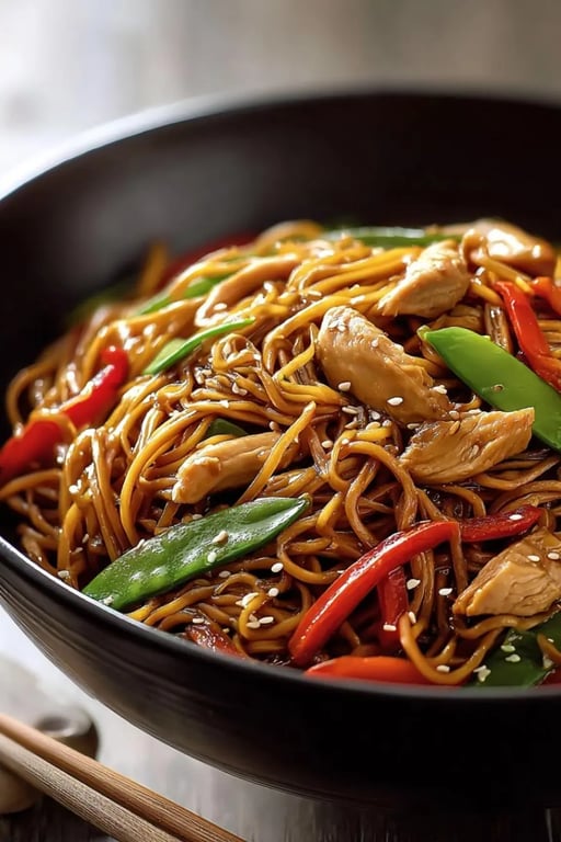 Delicious Chicken Lo Mein Recipe for Easy Family Meals