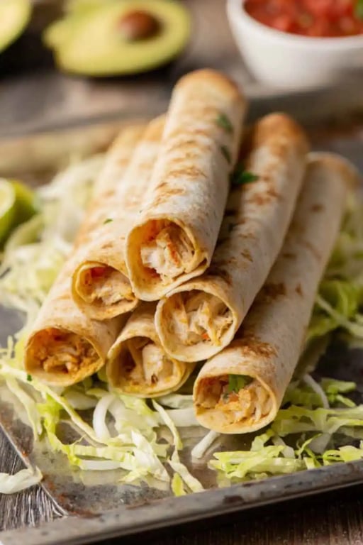 Easy Gluten-Free Chicken Taquitos Recipe