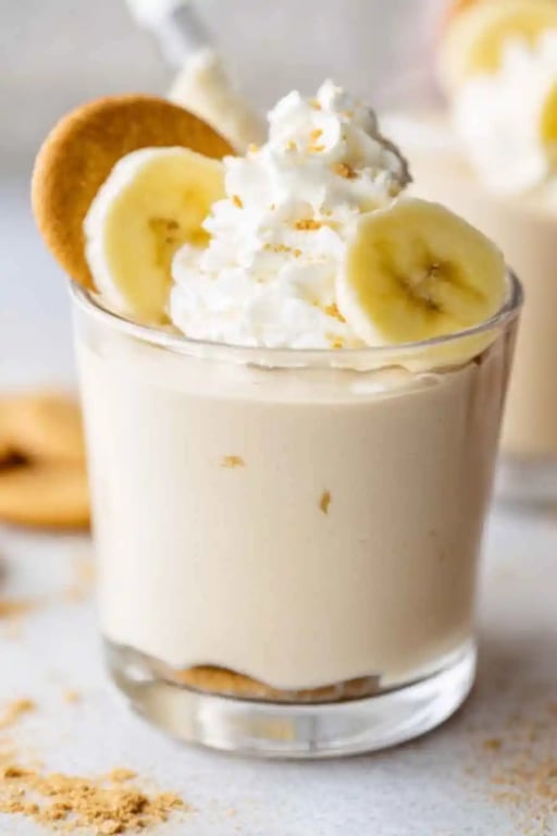 High-Protein Banana Pudding with Cottage Cheese – Creamy, Sweet & Nourishing