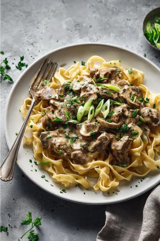 Keto Beef Stroganoff Recipe – Creamy, Rich & Low-Carb Comfort