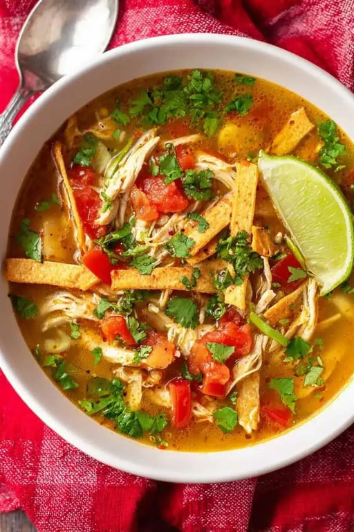 Keto Chicken Tortilla Soup: A Comforting Low-Carb Classic for Craving-Filled Days