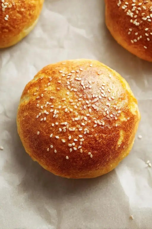 Keto Hamburger Buns That Truly Satisfy – Soft, Golden & Grain-Free