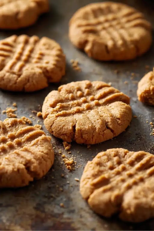 Keto Peanut Butter Cookies – Soft, Chewy, and Low-Carb Delight
