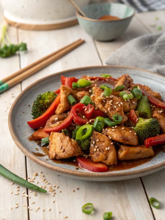 Spicy Chicken Stir Fry For Easy Weeknight Comfort