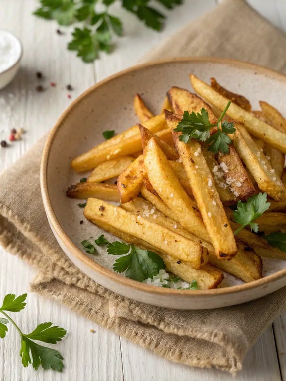 Les meilleures frites croustillantes à la friteuse à air pour une saveur intense