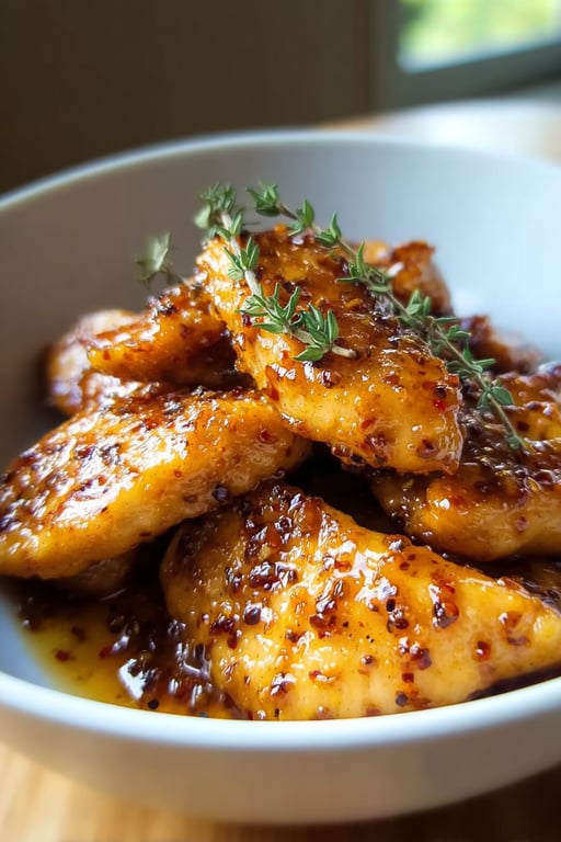 Air Fryer Maple Glazed Chicken Recipe – Quick and Delicious